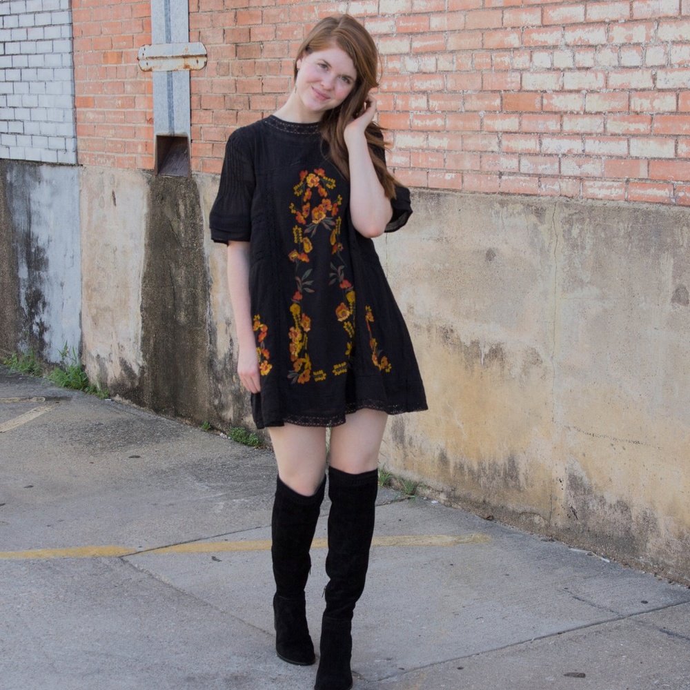 NWT Free People Perfectly Victorian Mini Dress - Picture 3 of 8